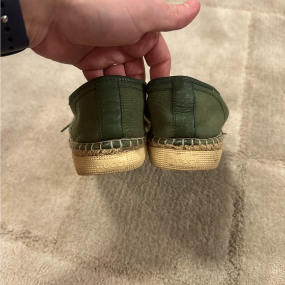 Gucci Men’s Green Espadrilles - Picture 3 of 7